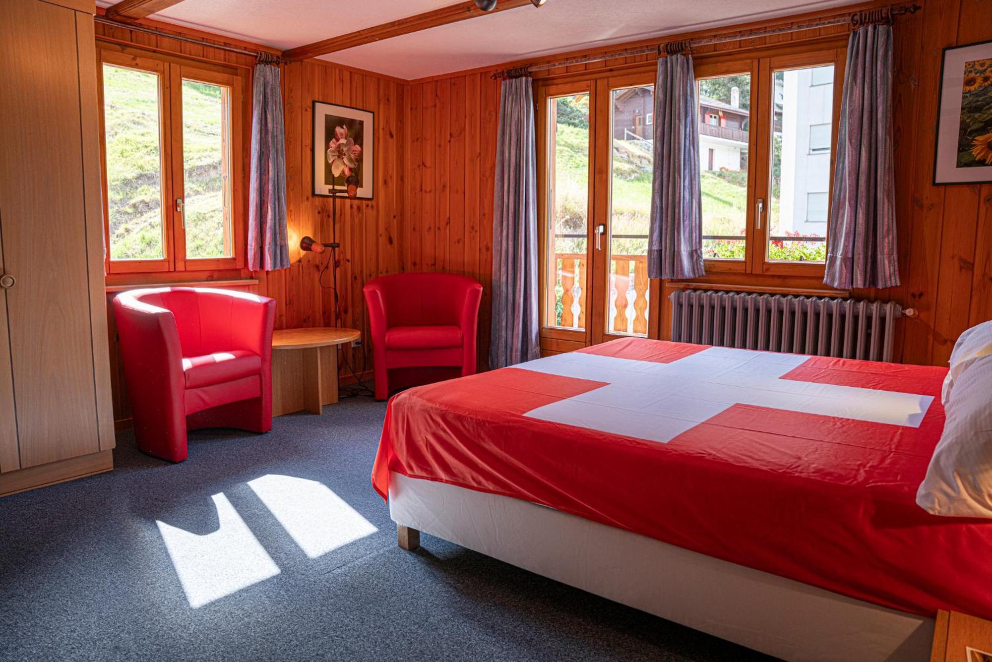 Alte Bock 2.0 Bed and Breakfast Grächen Buitenkant foto